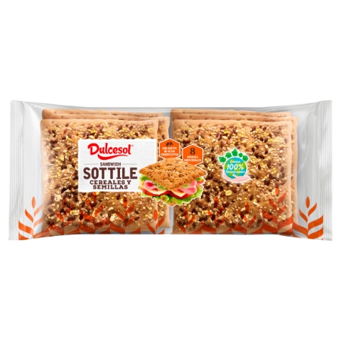 Dulcesol Pan Sottile Cereální toasty 310g