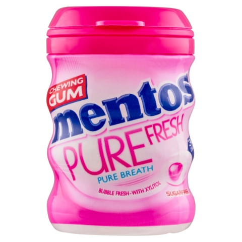 Mentos Pure Fresh Bubble Fresh žvýkačka 30 ks 60g