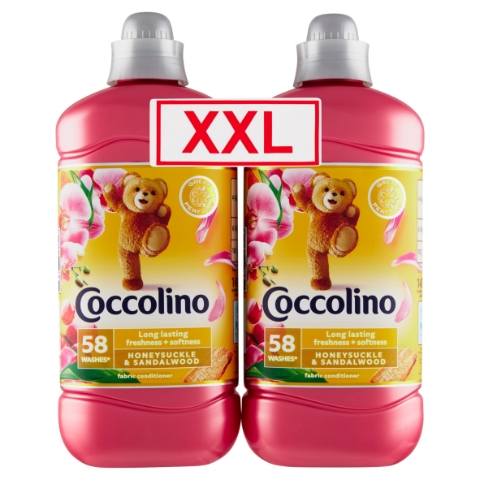 Coccolino Honeysuckle & Sandalwood aviváž 2 x 1450ml