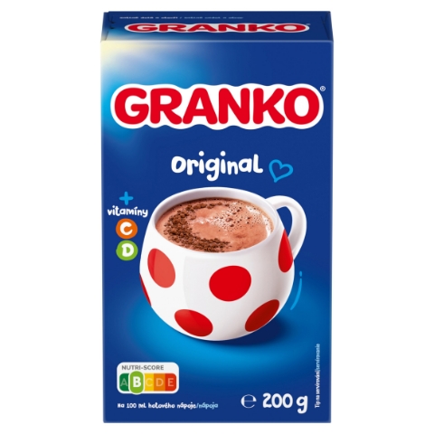 GRANKO Original instantní kakaový nápoj s vitamíny C a D 200g