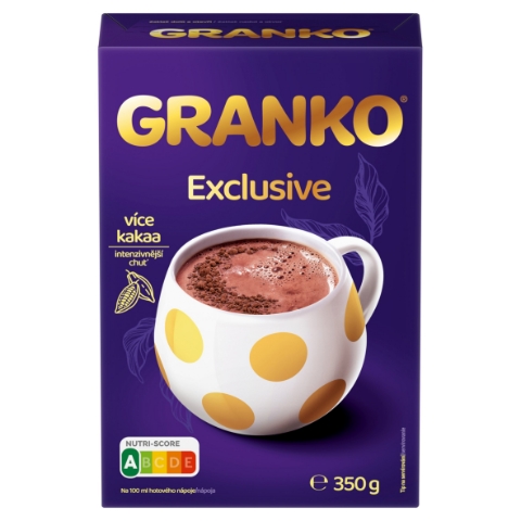 GRANKO Exclusive instantní čokoládový nápoj s 30 % kakaa 350g