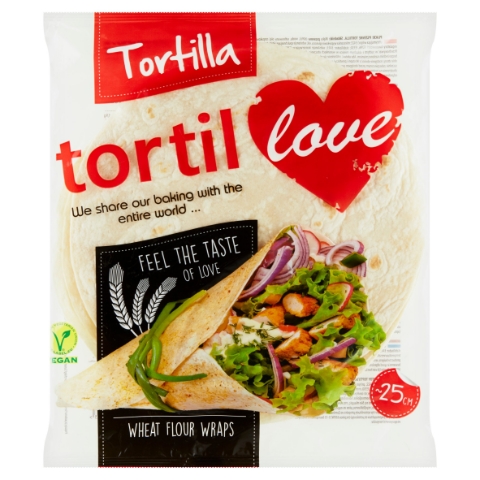 Tortilla placky z pšeničné mouky 4 x 60g (240g)