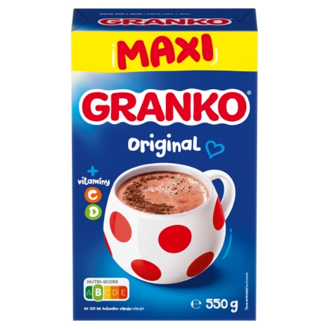 GRANKO Original MAXI instantní kakaový nápoj s vitamíny C a D 550g
