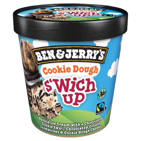 Ben & Jerry's Cookie Dough s'Wich Up 465ml