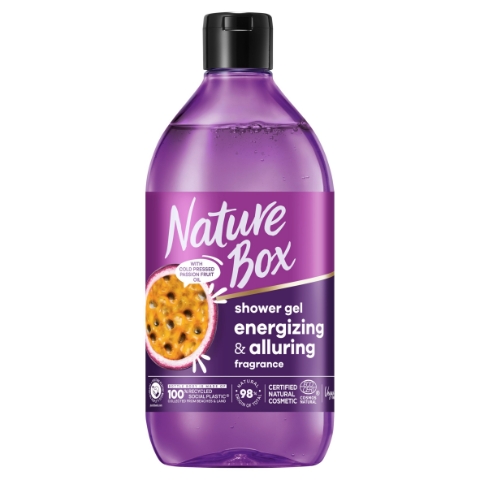 Nature Box Sprchový gel s energizující & svůdnou vůní 385ml