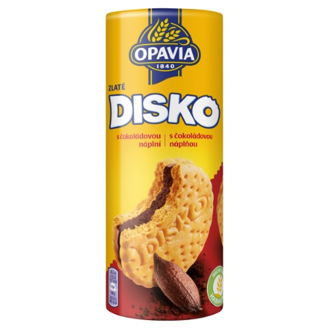 Opavia Disko Sušenky čokoládová náplň 169g