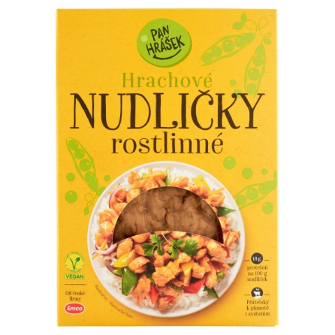 Pan Hrášek Hrachové nudličky rostlinné 180g
