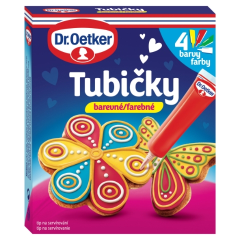 Dr. Oetker Tubičky na zdobení 76g