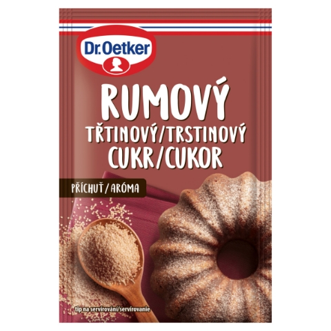 Dr. Oetker Rumový třtinový cukr 20g