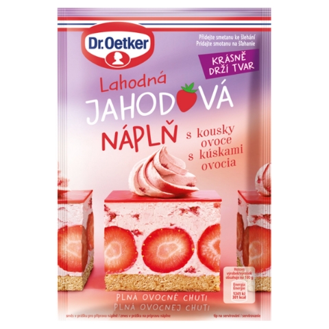 Dr. Oetker Jahodová náplň 50g