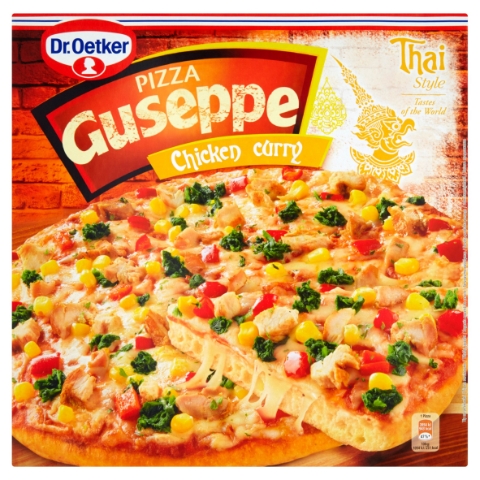 Dr. Oetker Guseppe Pizza Chicken curry 375g