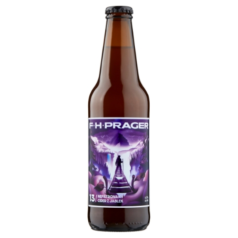 F.H. Prager Nefiltrovaný cider z jablek 330ml