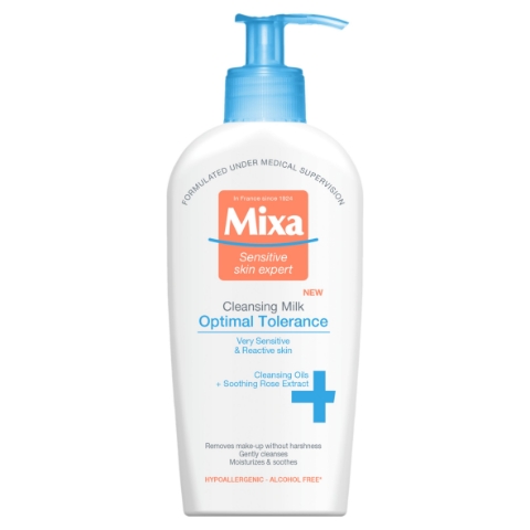 Mixa Optimal Tolerance odličovací mléko, 200 ml