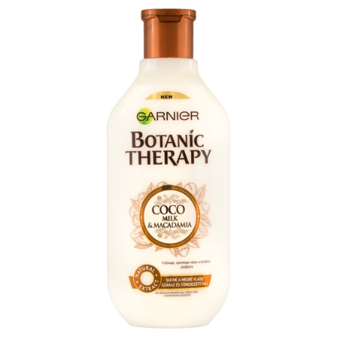 Garnier Botanic Therapy Coco milk & Macadamia Vyživující šampon pro dehydratované až suché vlasy
