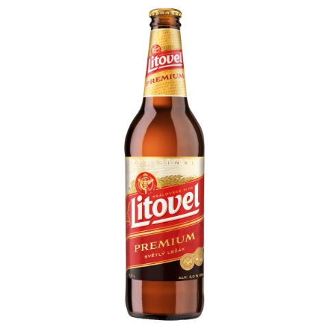 Litovel Premium pivo světlý ležák 0,5l