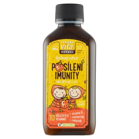 Maxi Vita Herbal Bylinný elixír posílení imunity 200ml