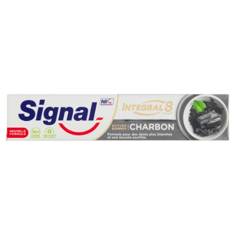 Signal Nature Elements Integral 8 Charcoal zubní pasta 75ml