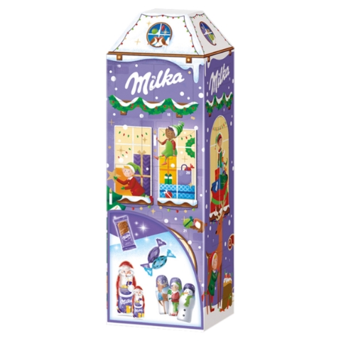 Milka Kolekce mléčné čokolády z alpského mléka 24 ks 229g