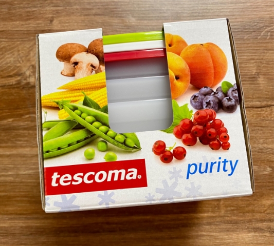 Zdravé dózy do mrazničky PURITY 0,5 l, 3 ks