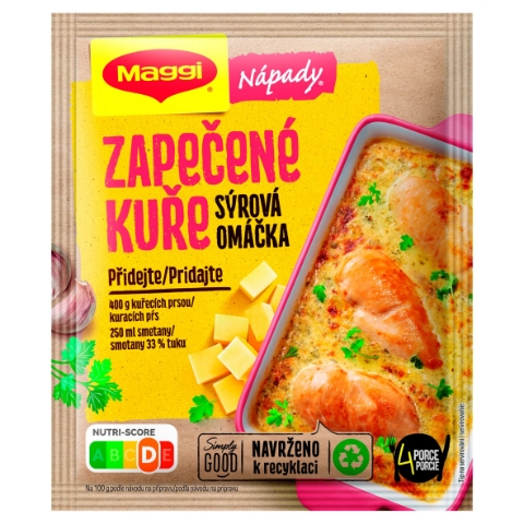 MAGGI Nápady Zapečené kuře sýrová omáčka 32g