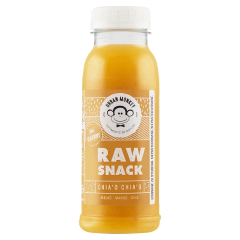 Urban Monkey Raw Snack jablko mango chia 250ml