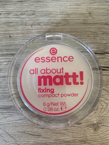 Essence All About Matt! Fixing Compact Powder kompaktný púder 8 g