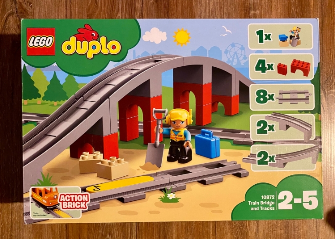 10872 LEGO DUPLO - Most a kolejnice10872 