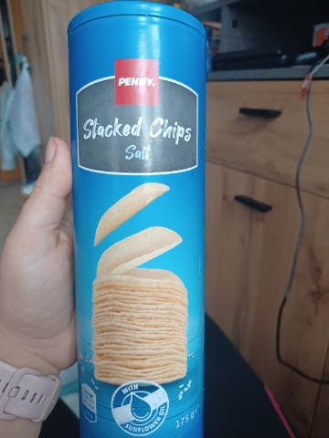 Penny bramborové snack Chipsy solené 175g