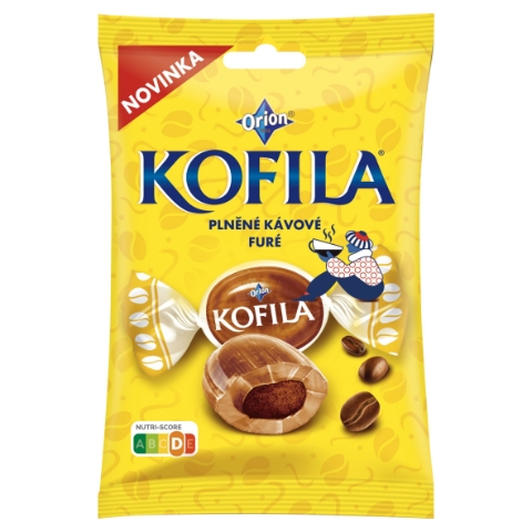 Orion Kofila bonbóny s příchutí kávy a kakaovo-kávovou náplní 80g