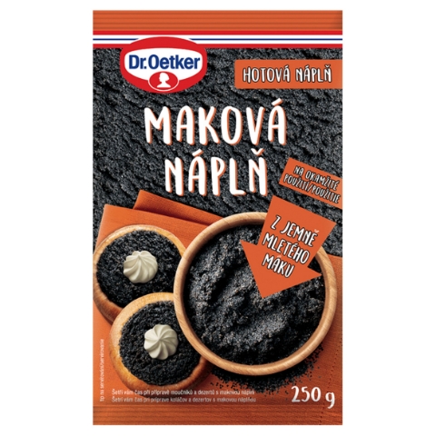 Dr. Oetker Maková náplň 250g
