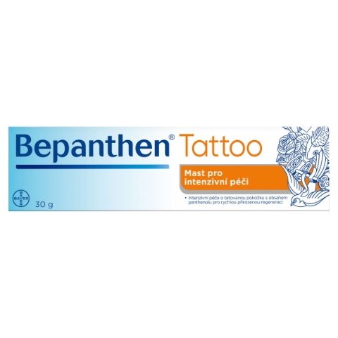 Bepanthen Tattoo mast pro intenzivní péči 30g