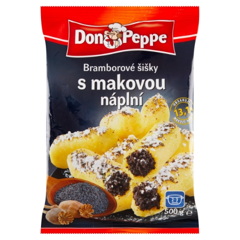 Don Peppe Bramborové šišky s makovou náplní 500g