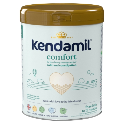 Kendamil Comfort potravina v prášku od narození do 12 měsíců 800g