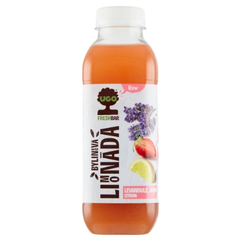Ugo Bylinková limonáda levandule jahoda citrón 500ml
