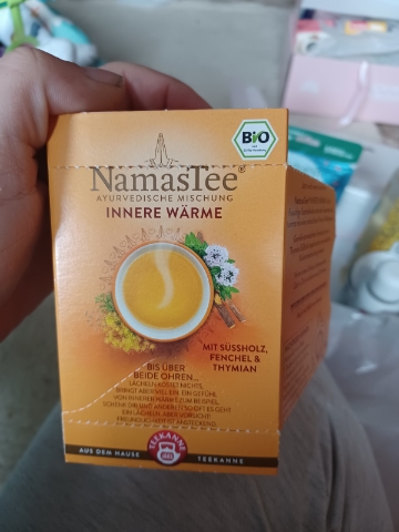 Bio NamasTee - Inner Warmth Ajurvédská čajová směs