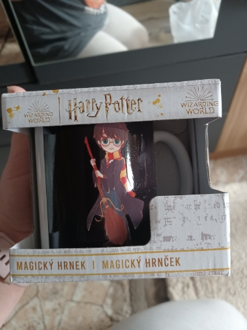 Magický hrnek 300ml - Harry Potter 