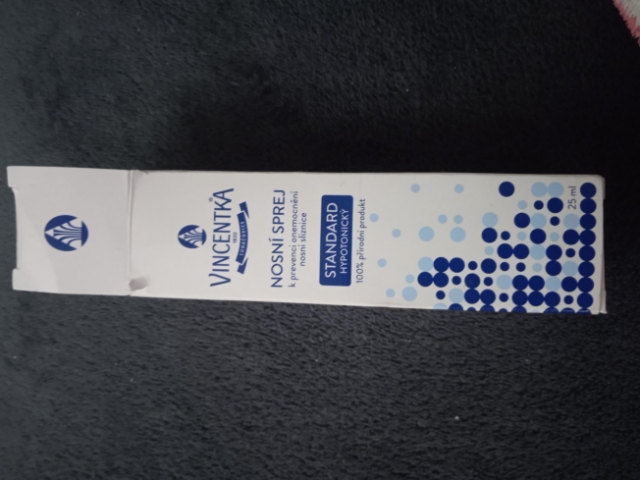 Vincentka nosní sprej STANDARD hypotonický 25ml