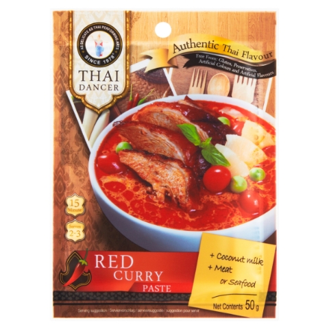 Thai Dancer Červená kari pasta 50g