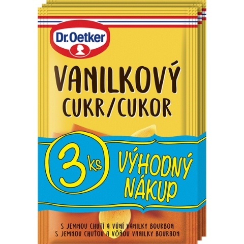 Dr. Oetker Vanilkový cukr 3 x 8g (24g)