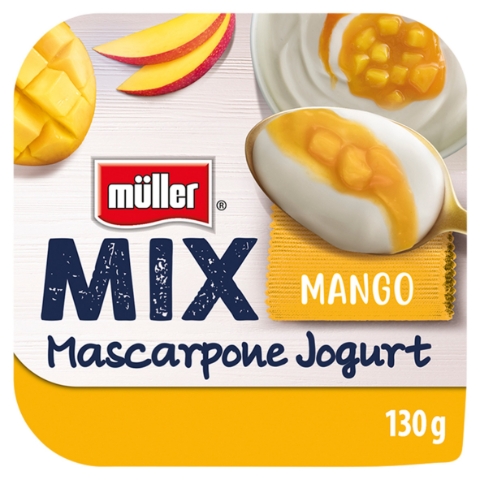 Müller Mix Jogurt s mascarpone a mangem 130g