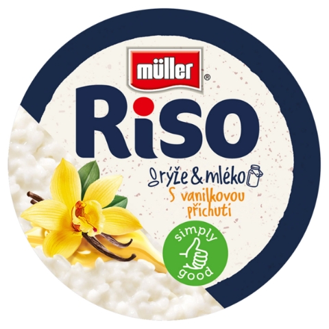 Müller Riso Mléčná rýže s vanilkovou příchutí 200g