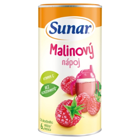 Sunar Malinový nápoj 200g