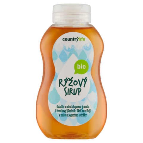 Country Life Bio rýžový sirup 250ml