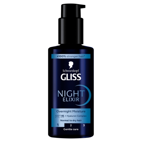Schwarzkopf Gliss Night Elixir hydratační 100ml