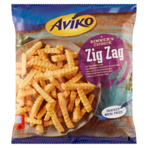 Aviko Zig Zag bramborové hranolky vlnkované 1500g
