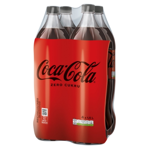 Coca-Cola Zero 4 x 1,5l