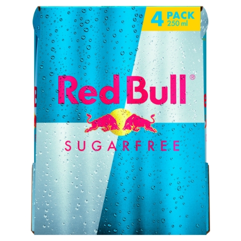 Red Bull Sugarfree 4 x 250ml