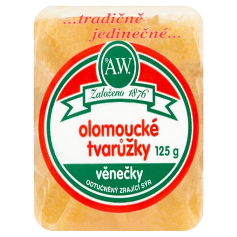 A.W. Olomoucké tvarůžky věnečky 125g