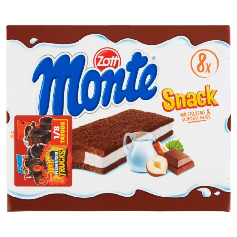 Zott Monte Snack 8 x 29g (232g)