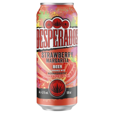 Desperados s příchutí Strawberry Margarita 0,5l